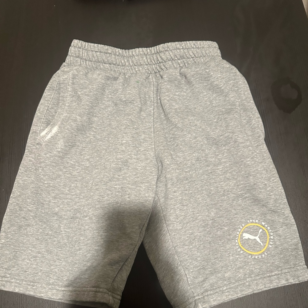 Puma Men's Athletic Gray Shorts